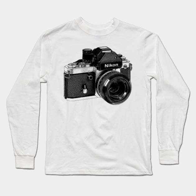 Nikon F2SB Long Sleeve T-Shirt by TrocaBoo